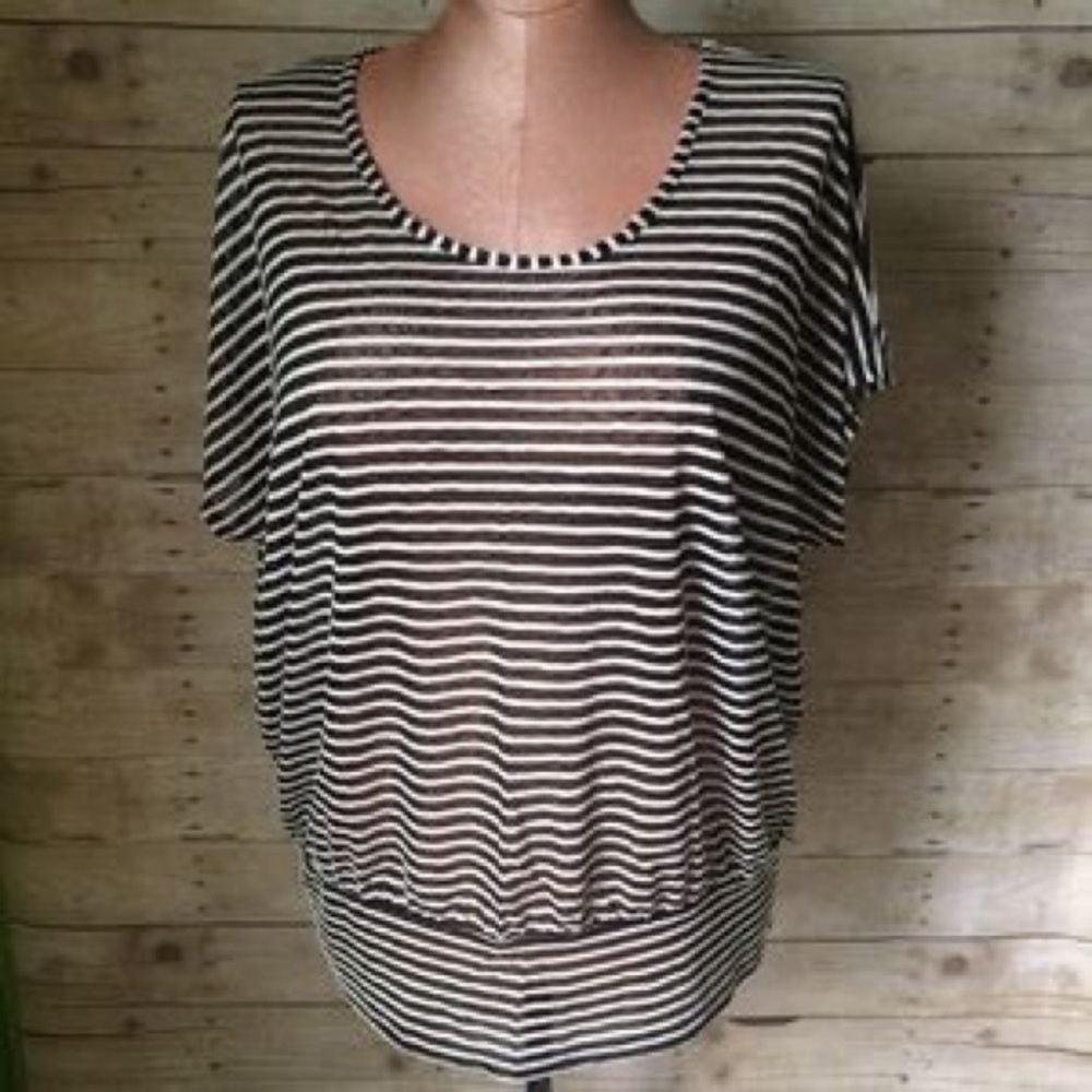 Lane Bryant striped top